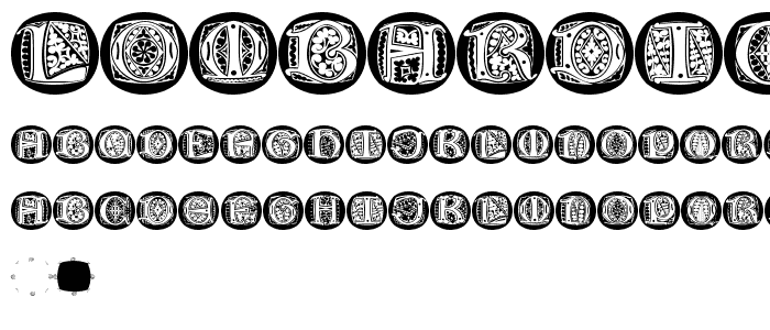 LombardiCaps Round font